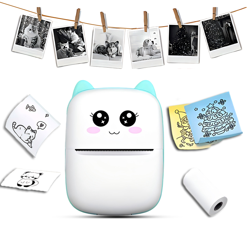 Baby Food Label - Mini Portable Thermal Printer - Instant