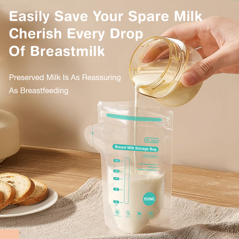 Baby Food Hero - Dr.isla Breastmilk Storage Bag with 150ml