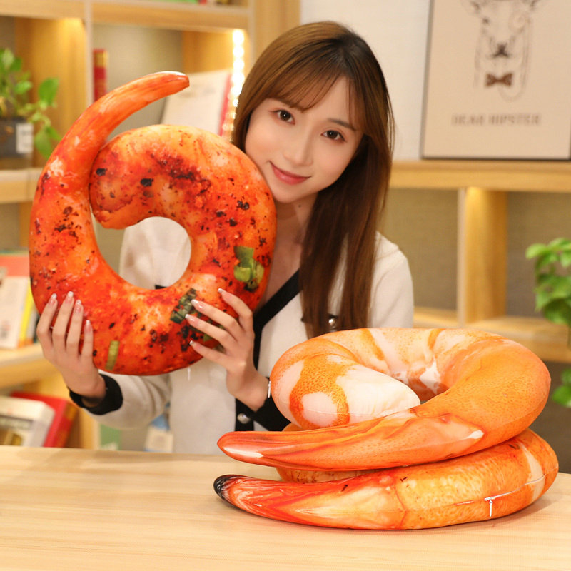 Baby Food Shrimp - 40Cm Hoạt Hình Tôm Gối Ôm