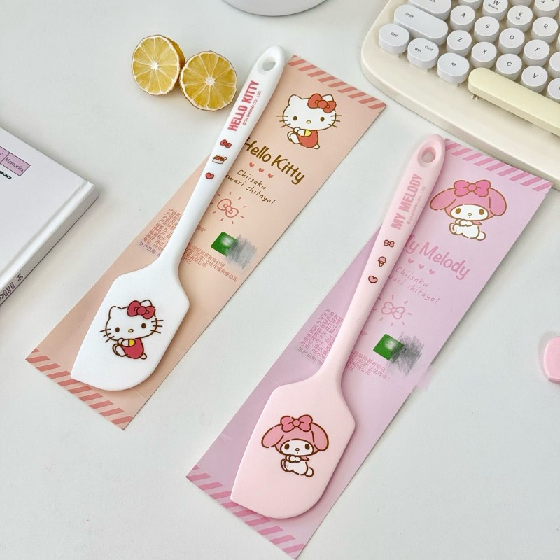 Baby Food Containers Glass - New Hello Kitty Silicone Spatula Food