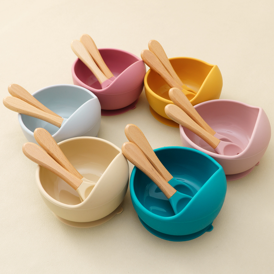 Baby Food Tracker - Mamaplan 3PCS Baby Silicone Feeding Set