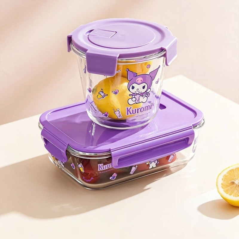 Baby Food Containers Glass - Sanrio's new Hello Kitty glass material