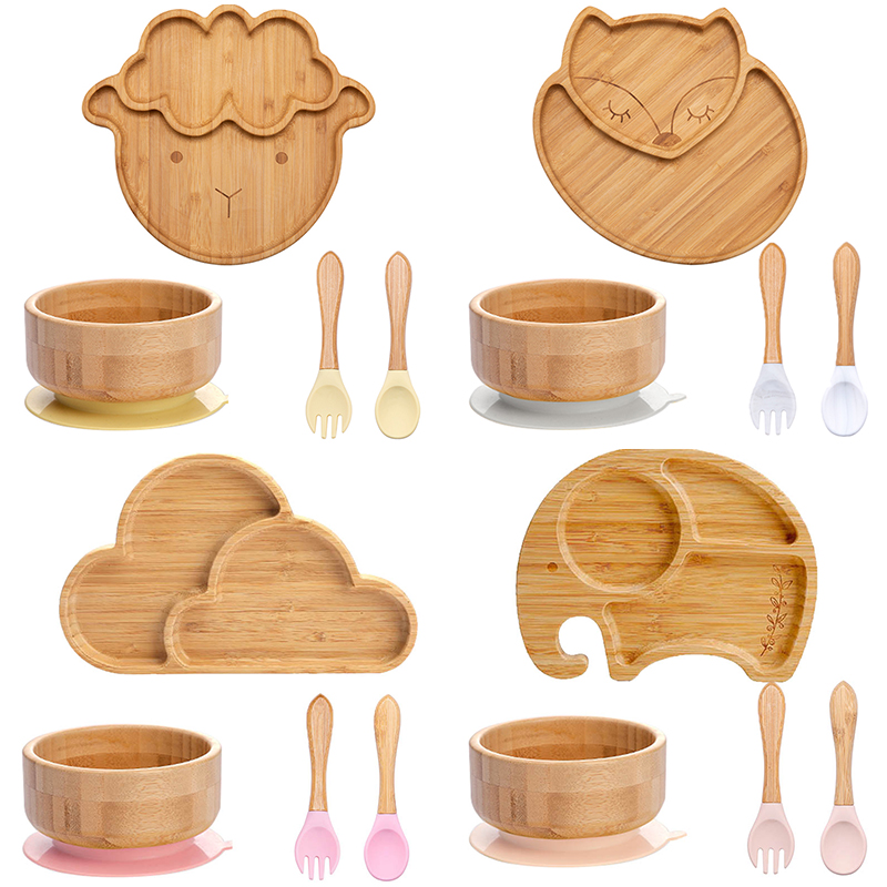 Baby Food Universe - 4 Bộ Đồ Ăn Trẻ Em
