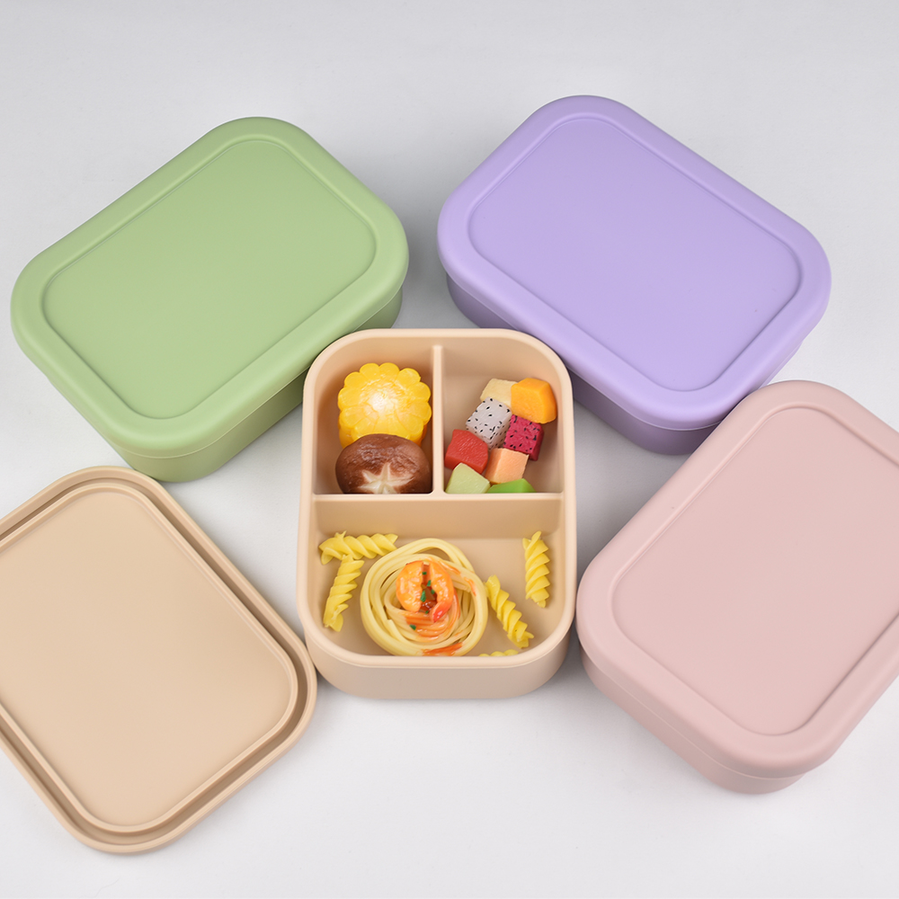 3-Compartment Food Grade Silic - đánh giá và giá Baby Food Options