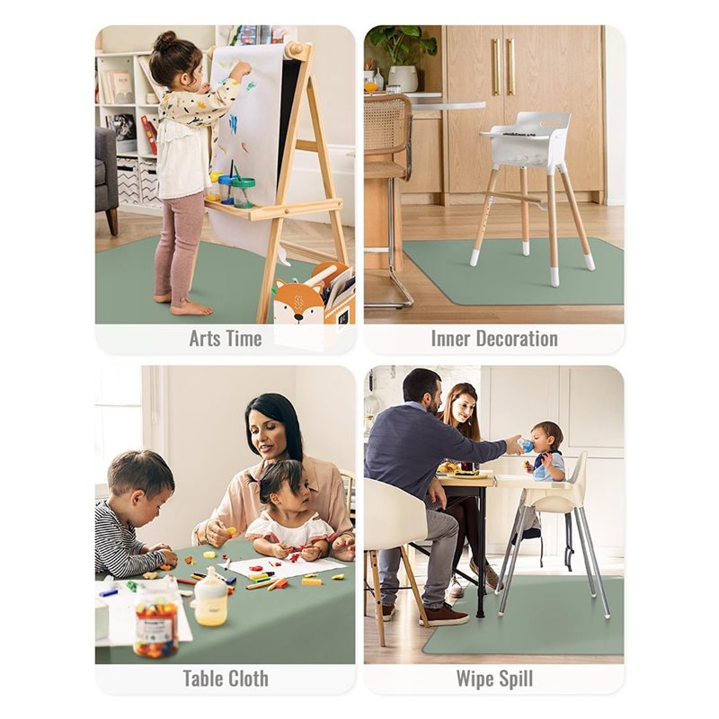 2025 Trend Splash Wipeable Bab - đánh giá và giá Highchair Splash Mat