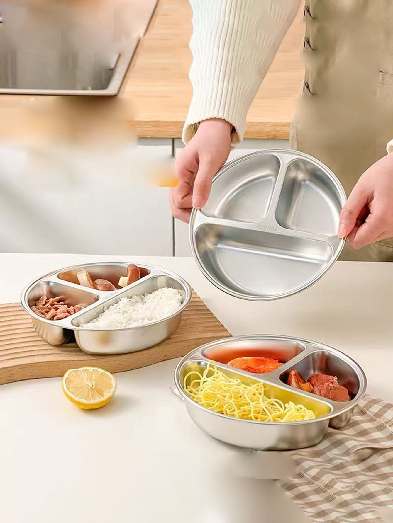 Three-Compartment Steaming Tra - đánh giá và giá Baby Food Steamer