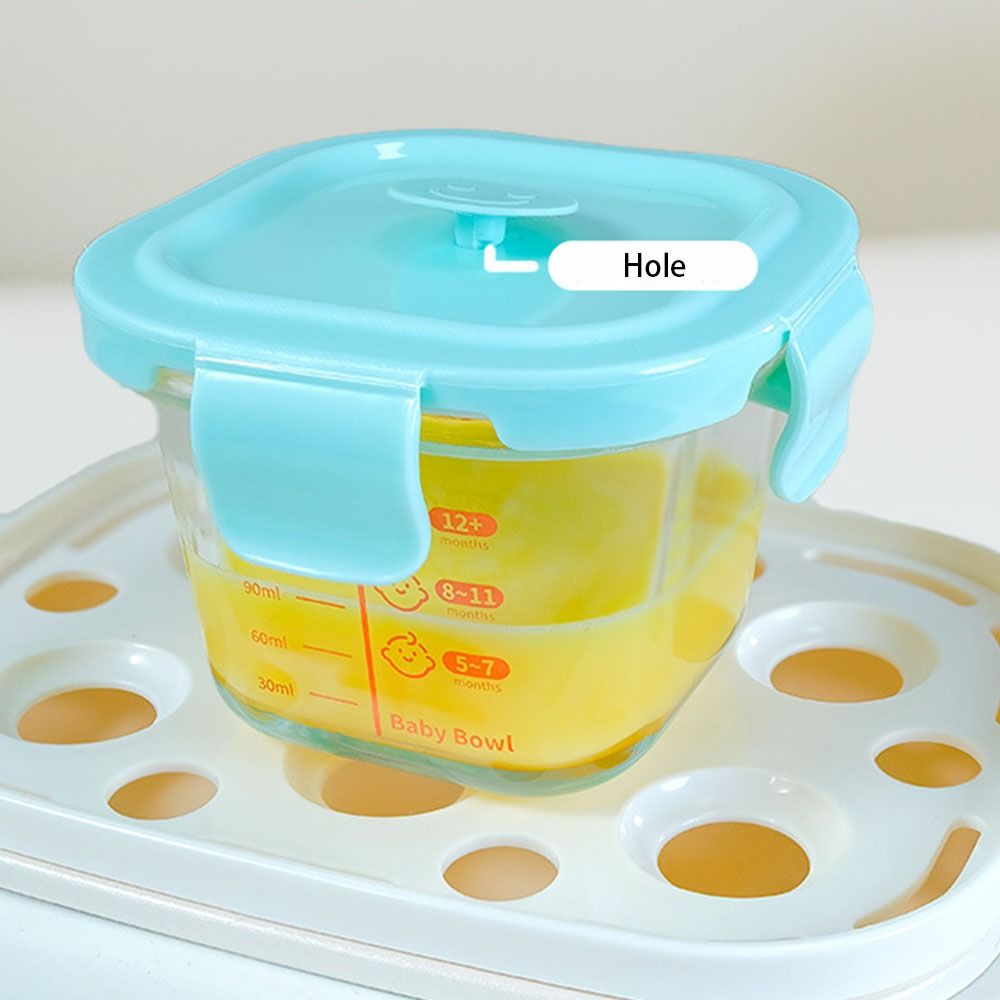 Simple 170ml Food Storage Box  - đánh giá và giá Baby Food Glass Jars