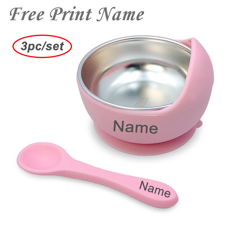 3Pcs Set Baby Feeding Bowl Wit - đánh giá và giá Baby Kitchen Food