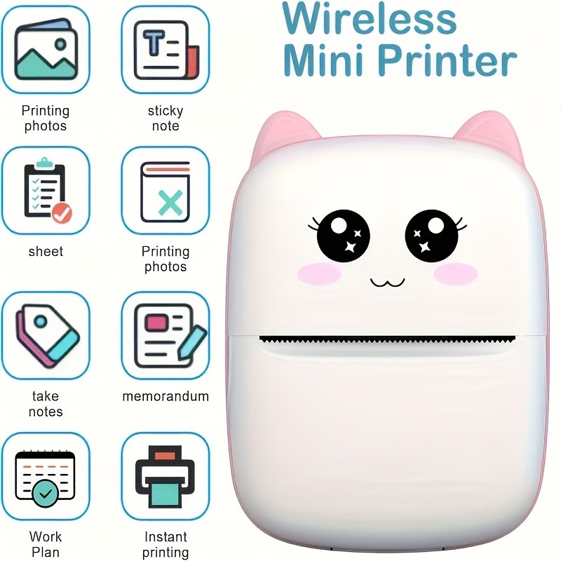 Mini Portable Thermal Printer  - đánh giá và giá Baby Food Label