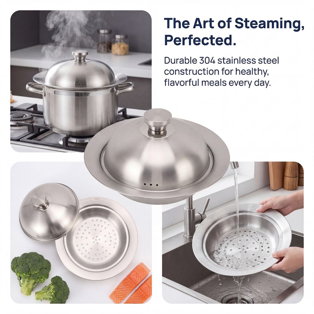 304 Stainless Steel Steaming T - đánh giá và giá Baby Food Steamer