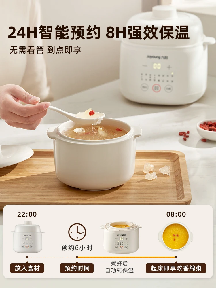 220V Electric Stewpot Ceramic  - đánh giá và giá Baby Food Steamer