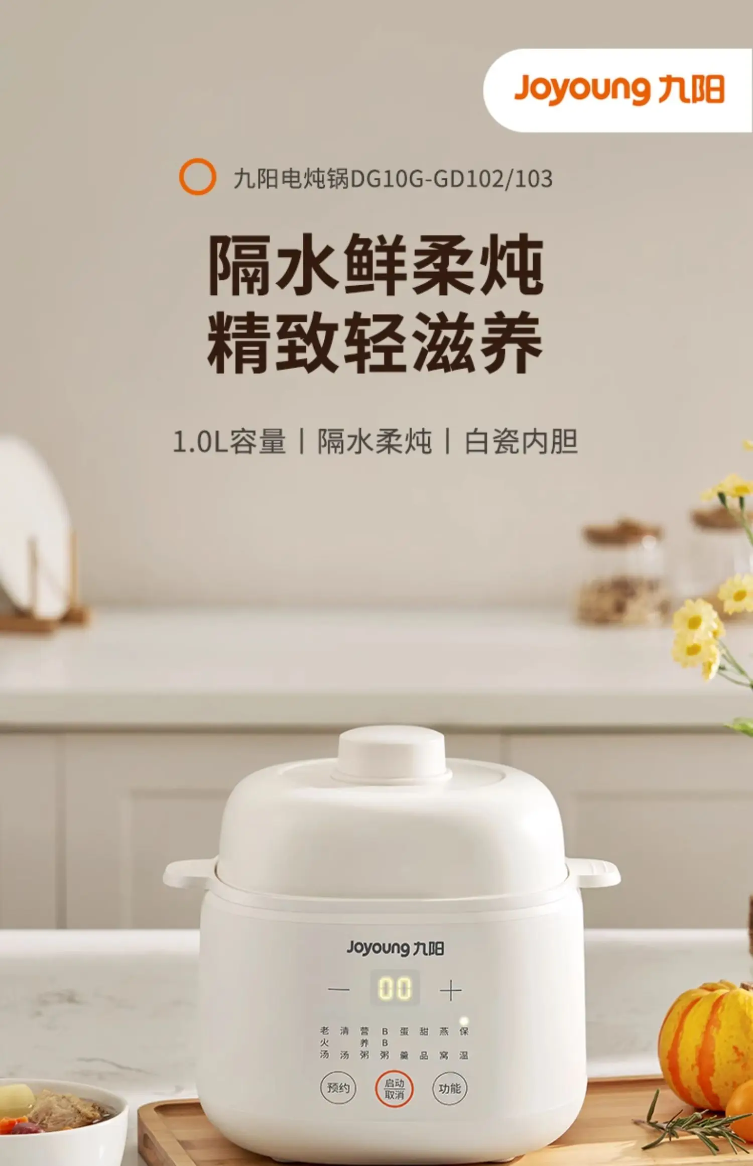 220V Electric Stewpot Ceramic  - đánh giá và giá Baby Food Steamer