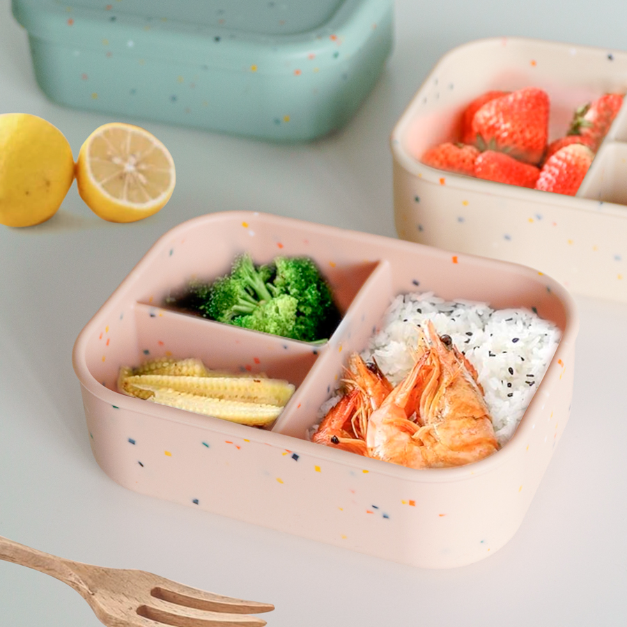 1PCS Microwave Lunch Box Silic - đánh giá và giá Baby Food Hero