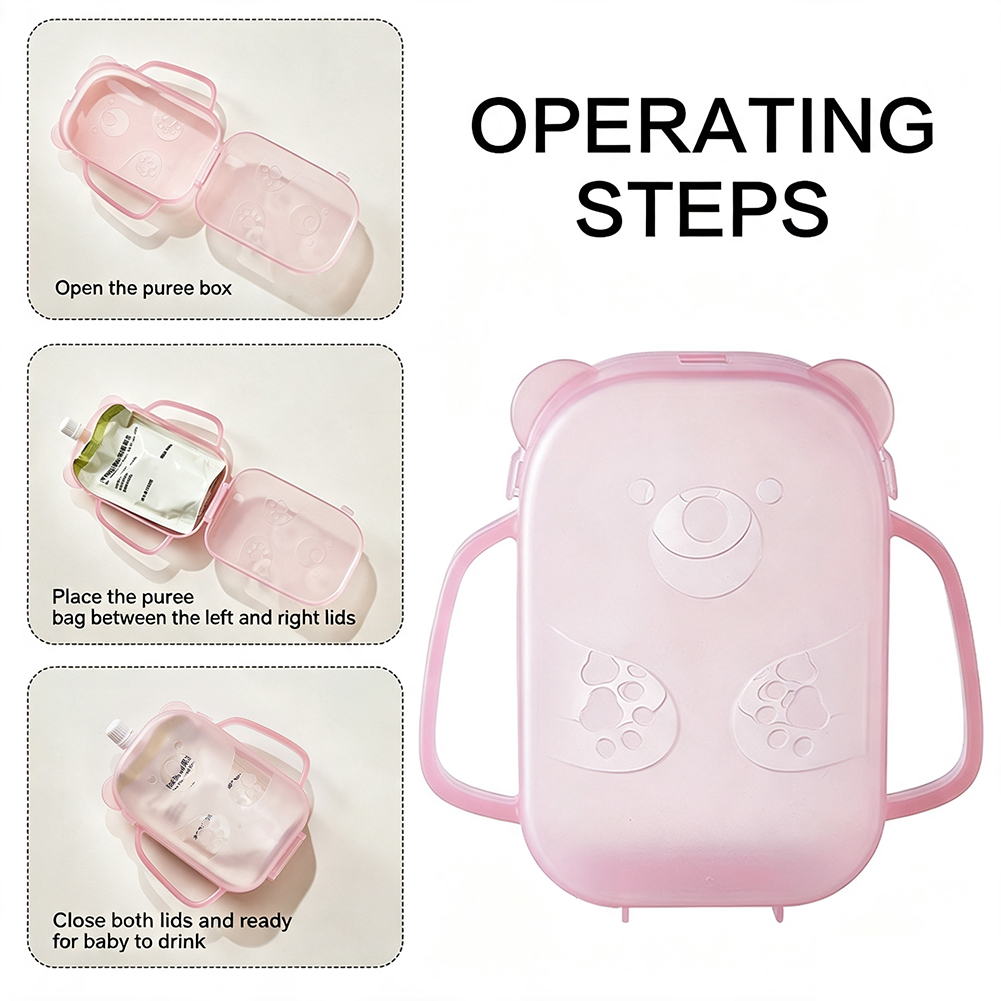 Squeeze Proof Pouch Holder Foo - đánh giá và giá Baby Food Options