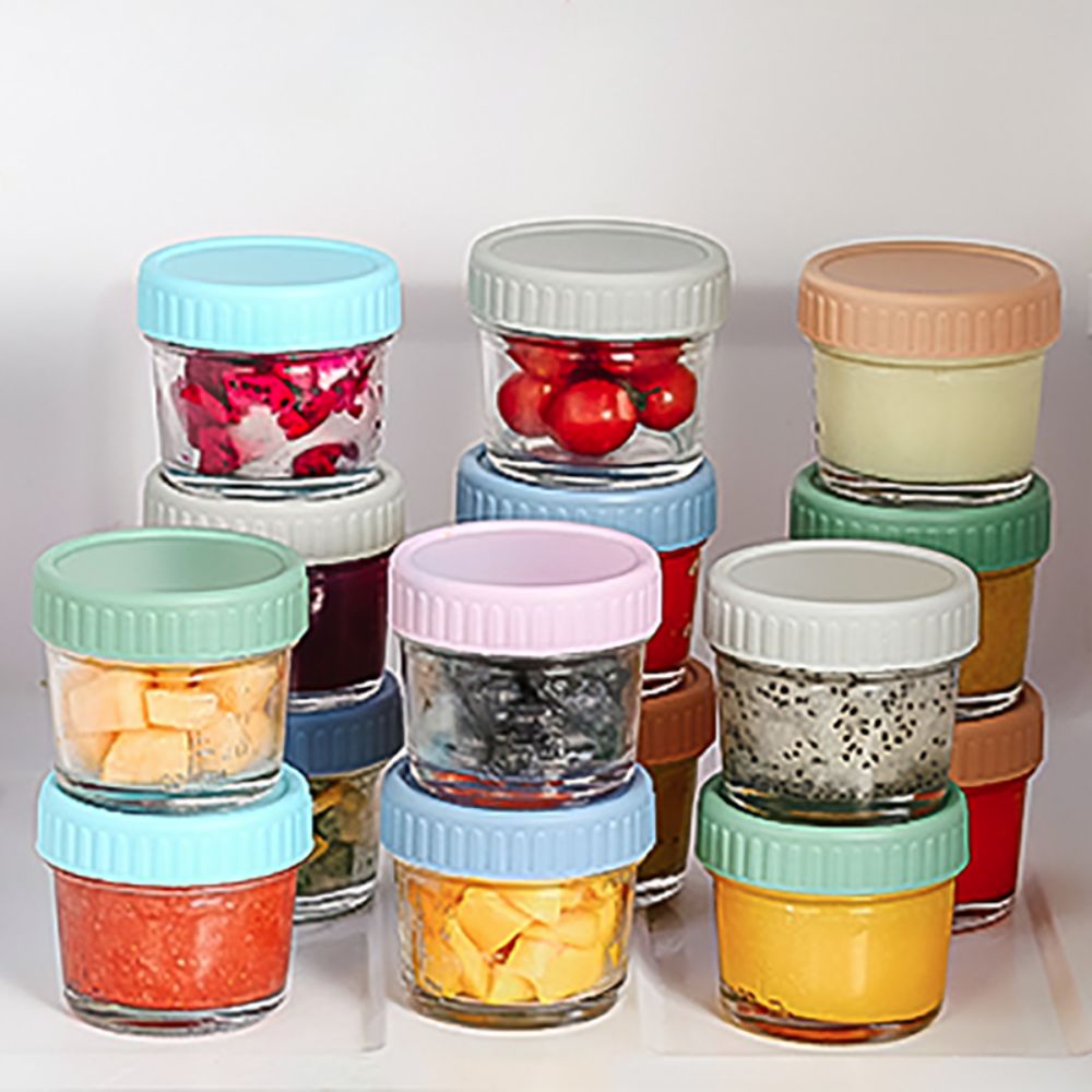 6pcs Glass Baby Food Jar Reusa - đánh giá và giá Baby Food Glass Jars