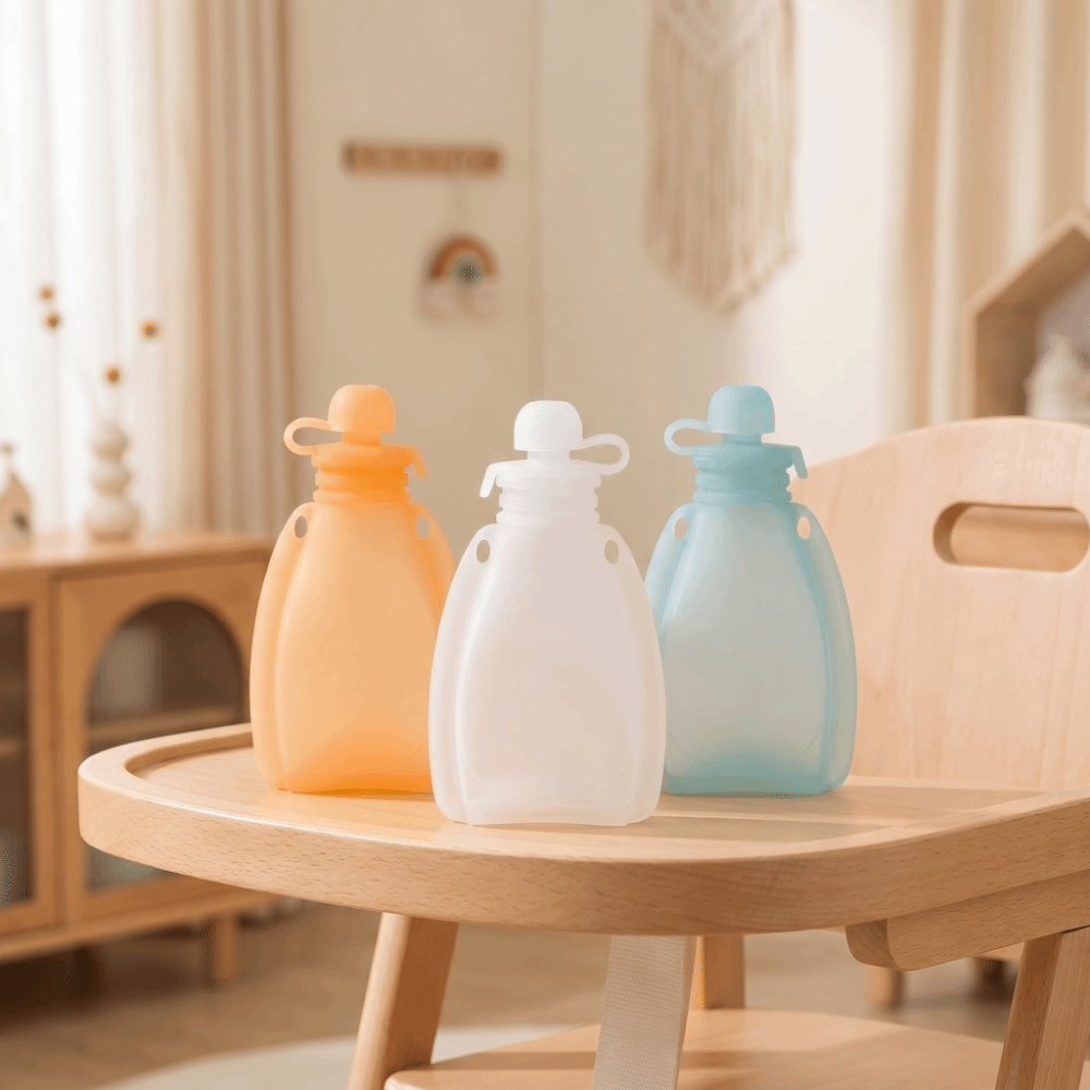 Non BPA Baby Food Pouch 120ml  - đánh giá và giá Baby Food Glass Jars