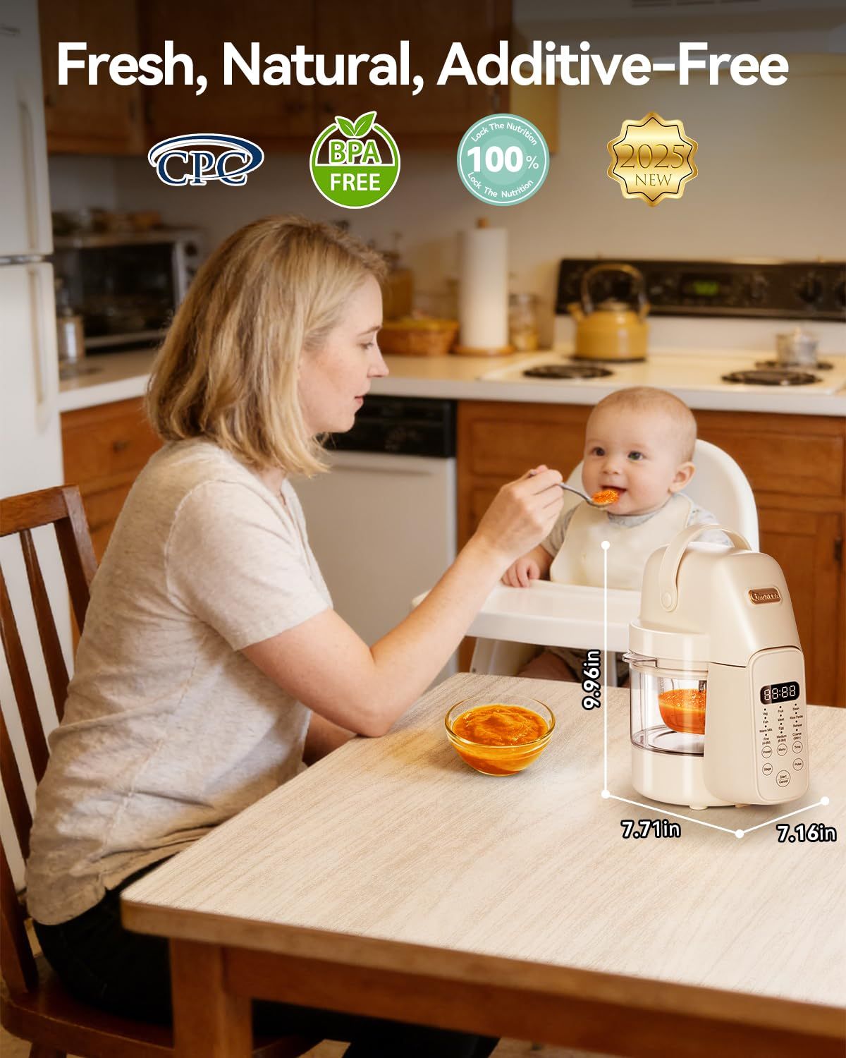 Heavy-Duty Pro 9 in 1 Baby Foo - đánh giá và giá Baby Food Steamer