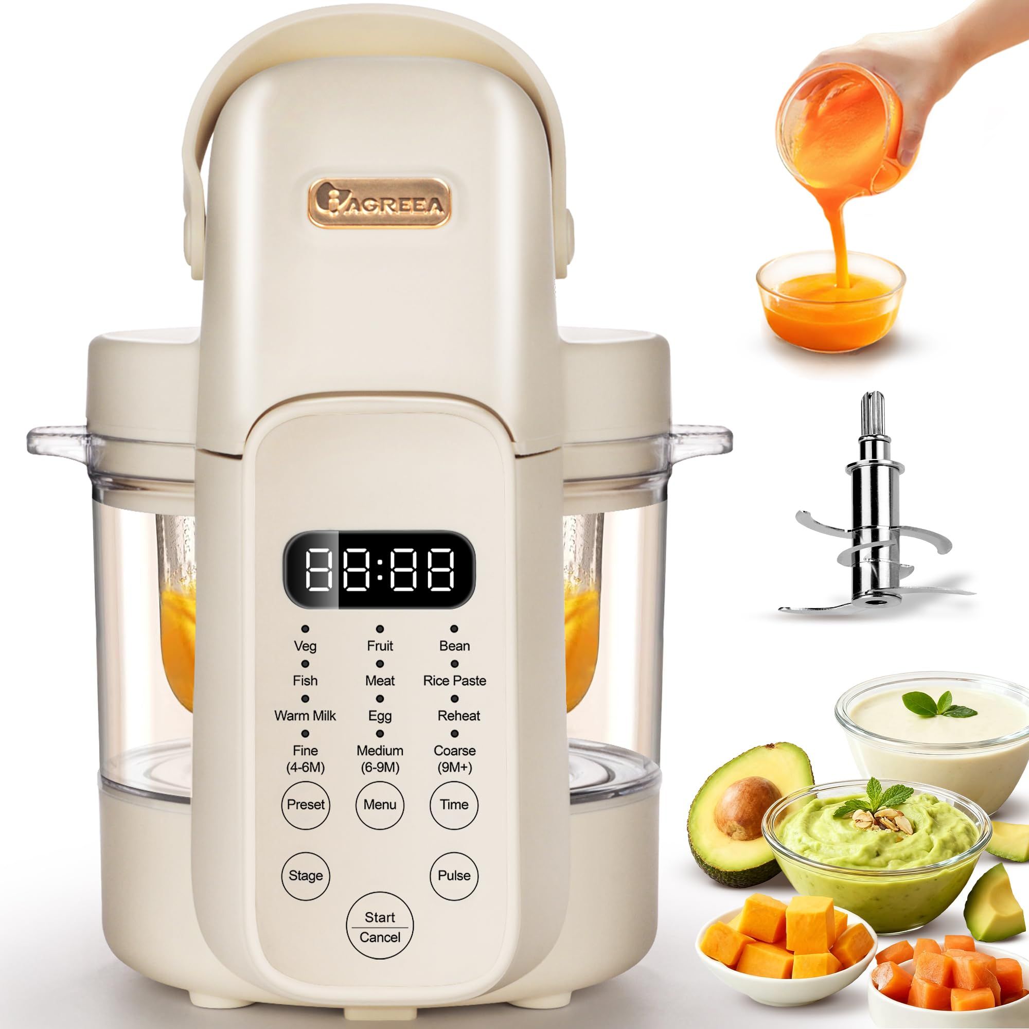 Heavy-Duty Pro 9 in 1 Baby Foo - đánh giá và giá Baby Food Steamer