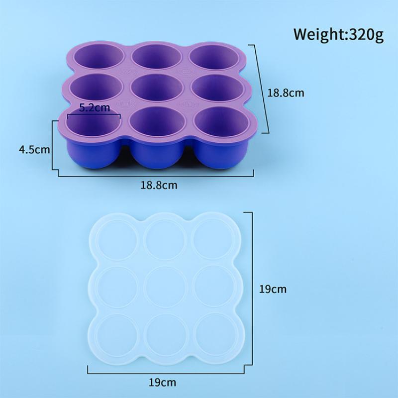 Baby Food Silicone Container 9 - đánh giá và giá Baby Food Options
