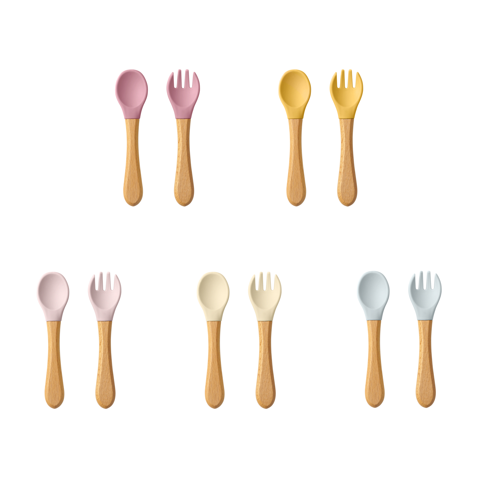 Mamaplan Silicone Baby Spoon F - đánh giá và giá Baby Kitchen Food
