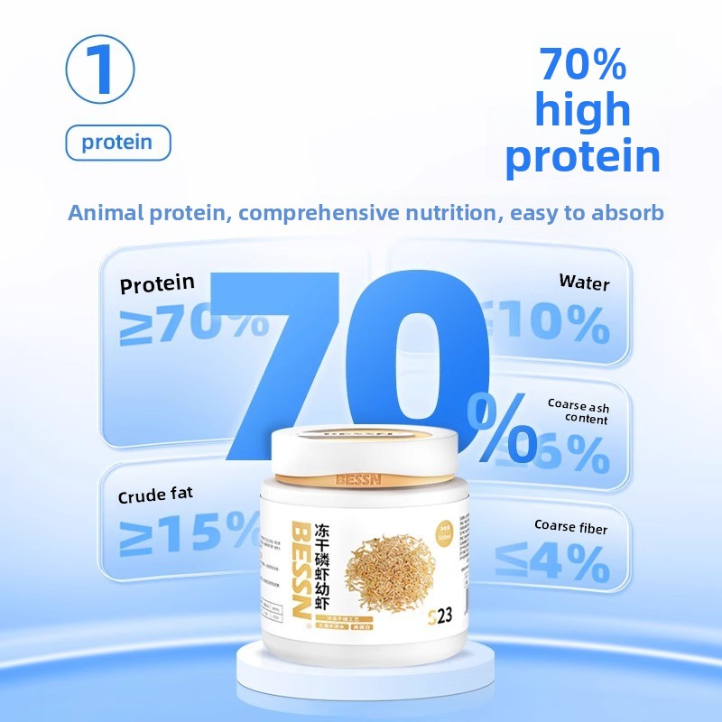 BESSN Freeze-Dried Krill & Bab - đánh giá và giá Baby Food Shrimp