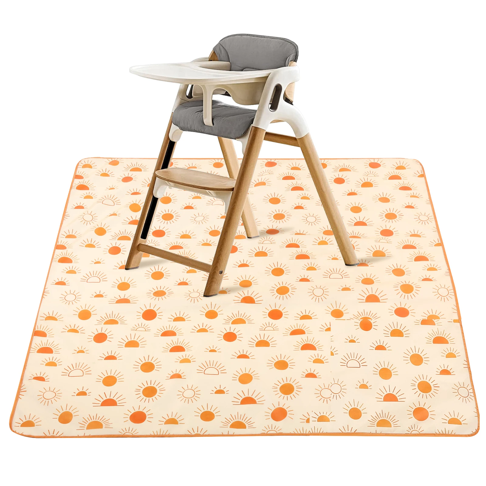 Baby High Chair Splat Mat Dini - đánh giá và giá Highchair Splash Mat