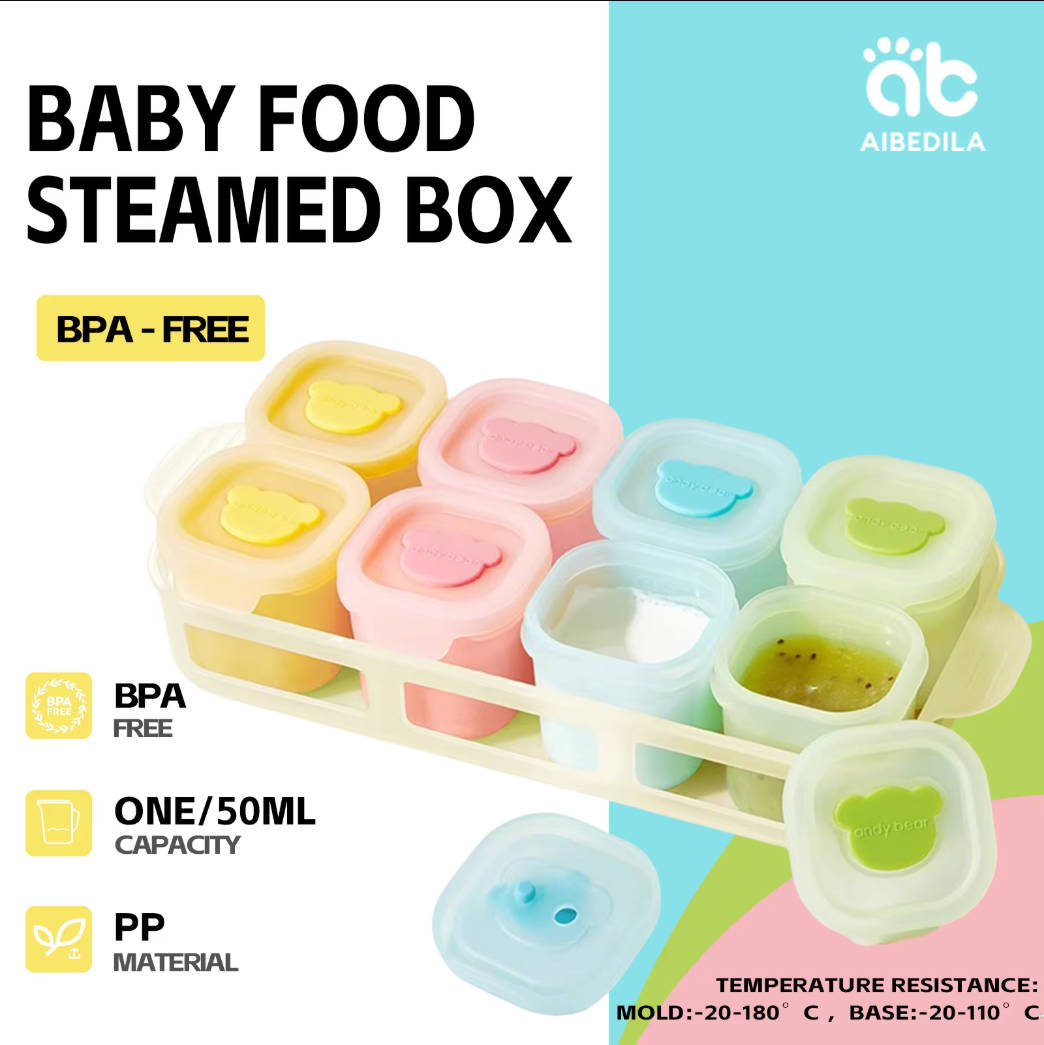 AIBEDILA Baby Silicone Food Fr - đánh giá và giá Baby Food Glass Jars