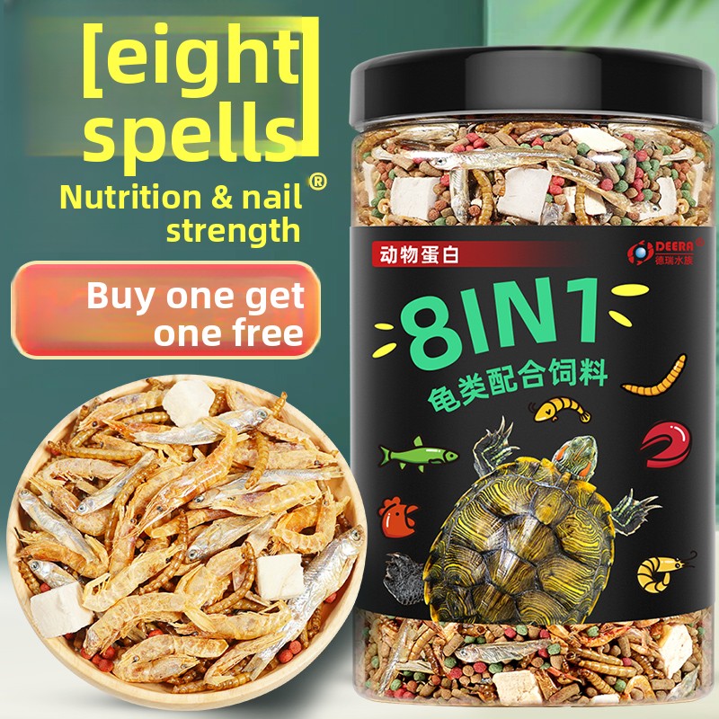 Turtle Food Pellets for Baby T - đánh giá và giá Baby Food Shrimp