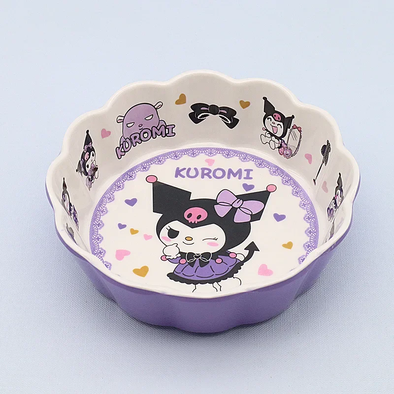 Kawaii Lace Bowl Cute cartoon  - đánh giá và giá Baby Food Containers Glass