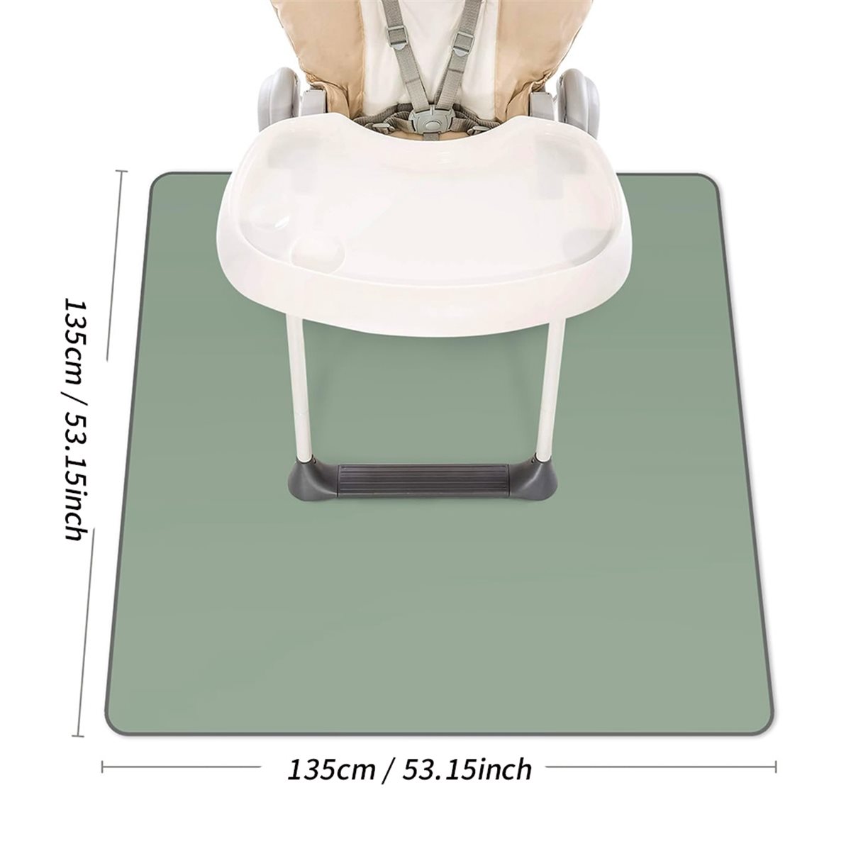 Big Discount Baby Splat Mat fo - đánh giá và giá Highchair Splash Mat