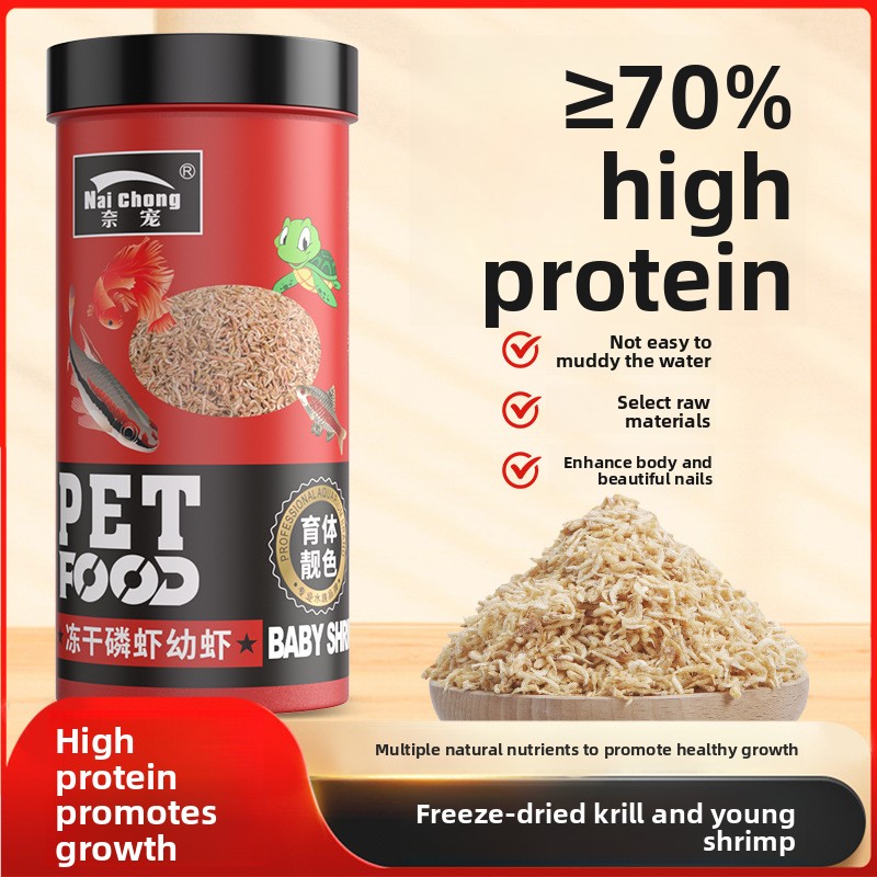 Naichong Freeze-Dried Antarcti - đánh giá và giá Baby Food Shrimp