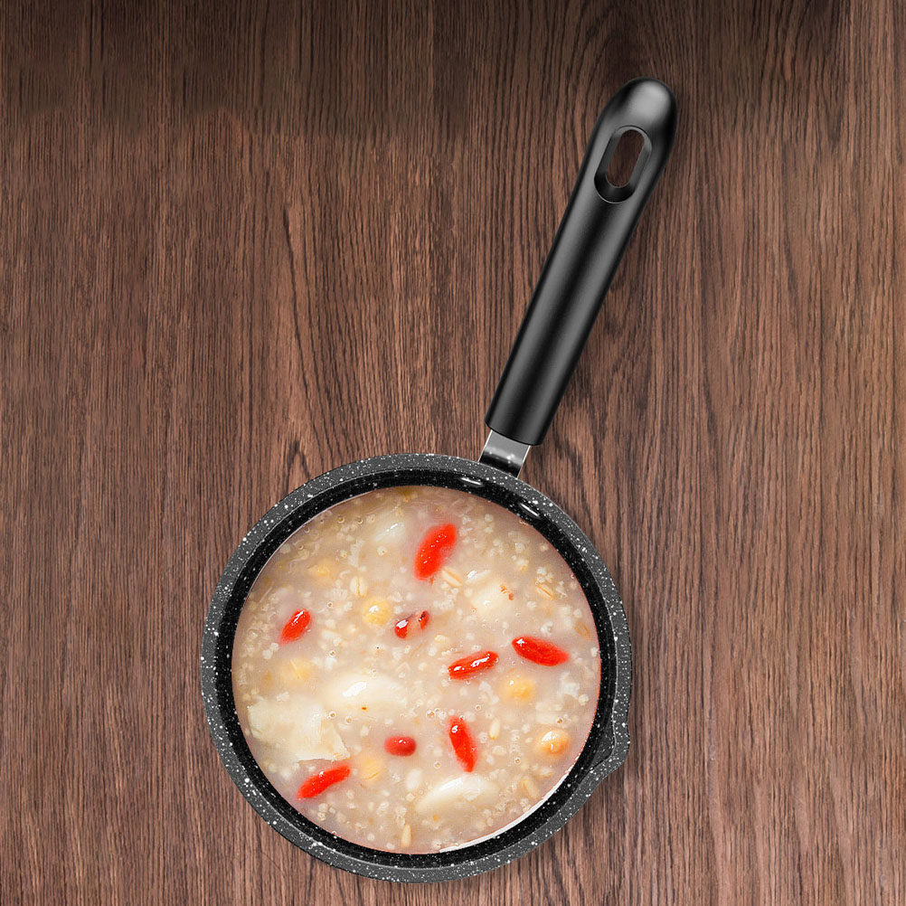 1Set Milk Pot Iron Glass Stone - đánh giá và giá Baby Kitchen Food