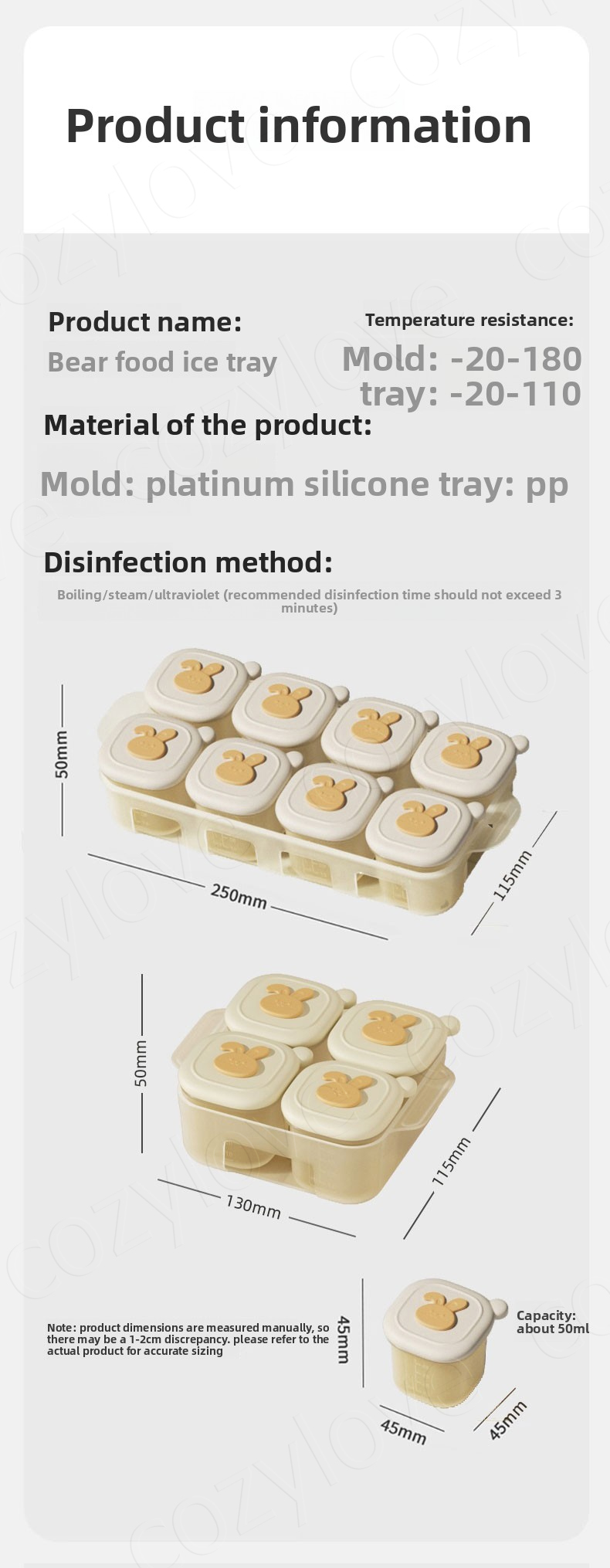 Portable Baby Food Freezer Tra - đánh giá và giá Baby Food Hero