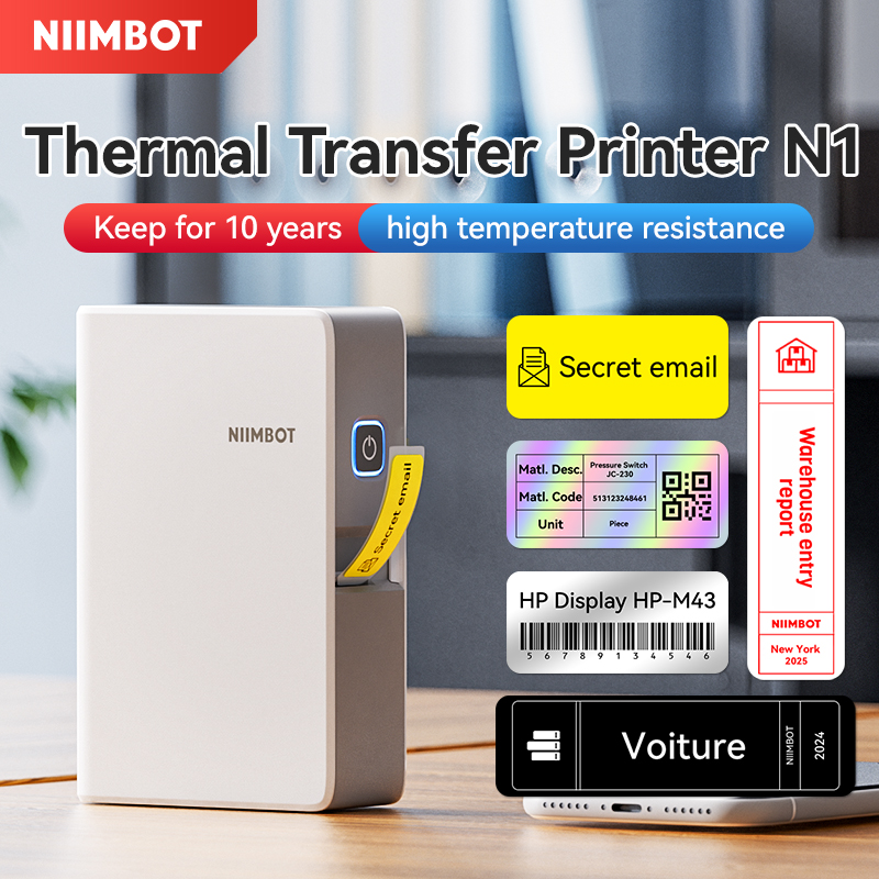 Niimbot N1/B18 Thermal Transfe - đánh giá và giá Baby Food Label