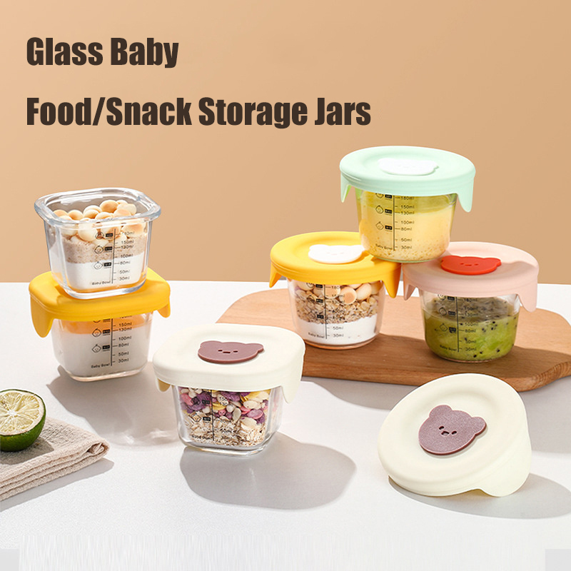 180ml Glass Baby Food Storage  - đánh giá và giá Baby Food Glass Jars