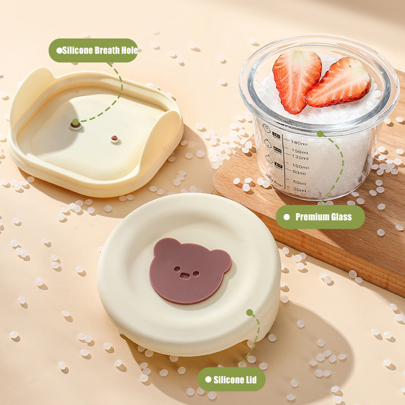 180ml Glass Baby Food Storage  - đánh giá và giá Baby Food Glass Jars