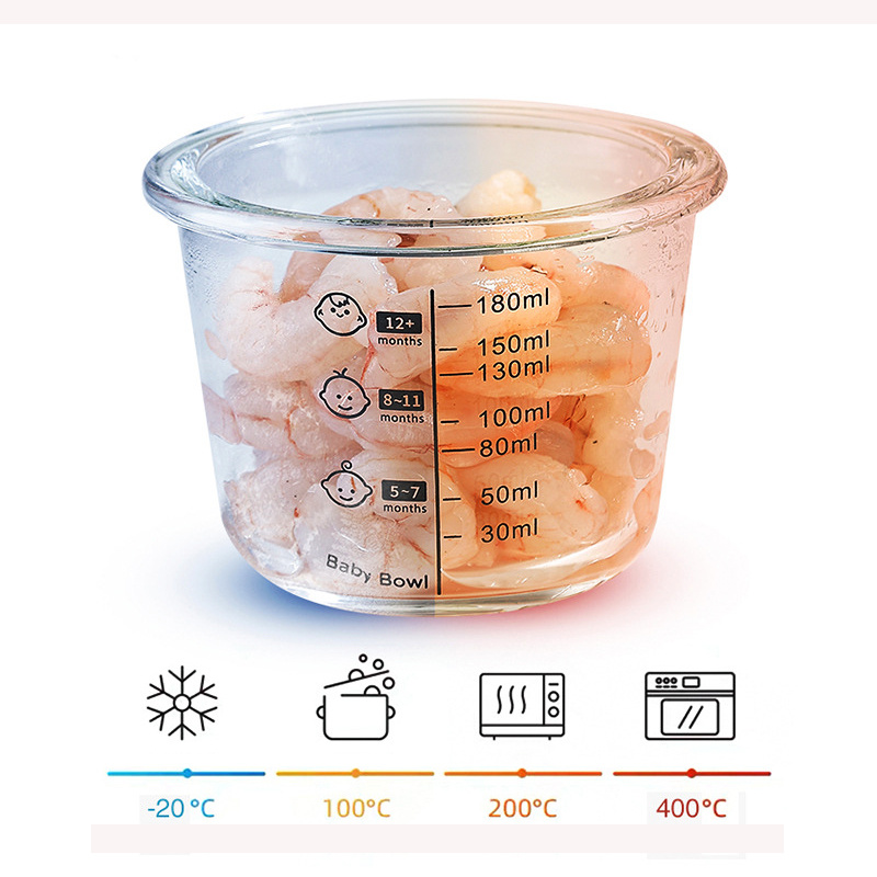 180ml Glass Baby Food Storage  - đánh giá và giá Baby Food Glass Jars
