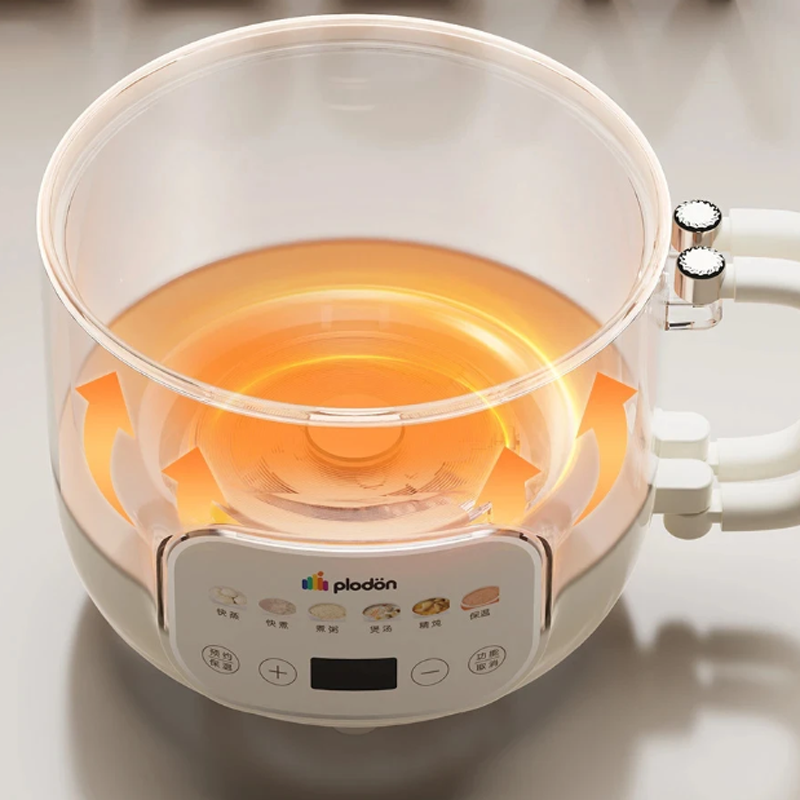 1.6L Electric Cooking Pot Mult - đánh giá và giá Baby Food Steamer