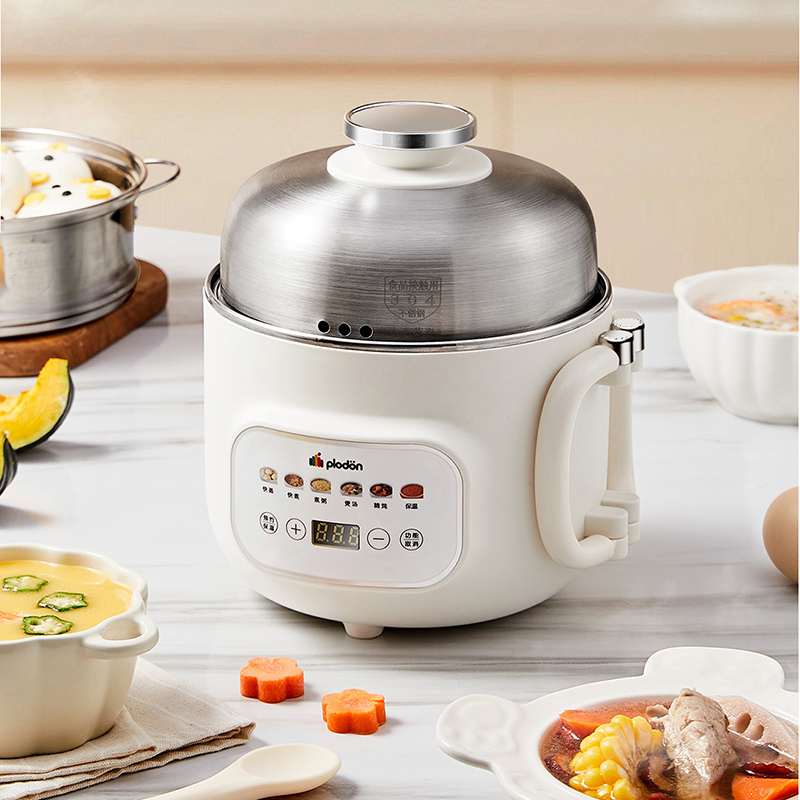 1.6L Electric Cooking Pot Mult - đánh giá và giá Baby Food Steamer