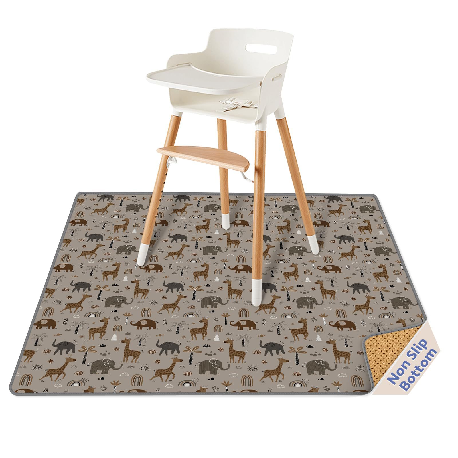 1 Pc Baby Dining Chair Mat Wat - đánh giá và giá Highchair Splash Mat