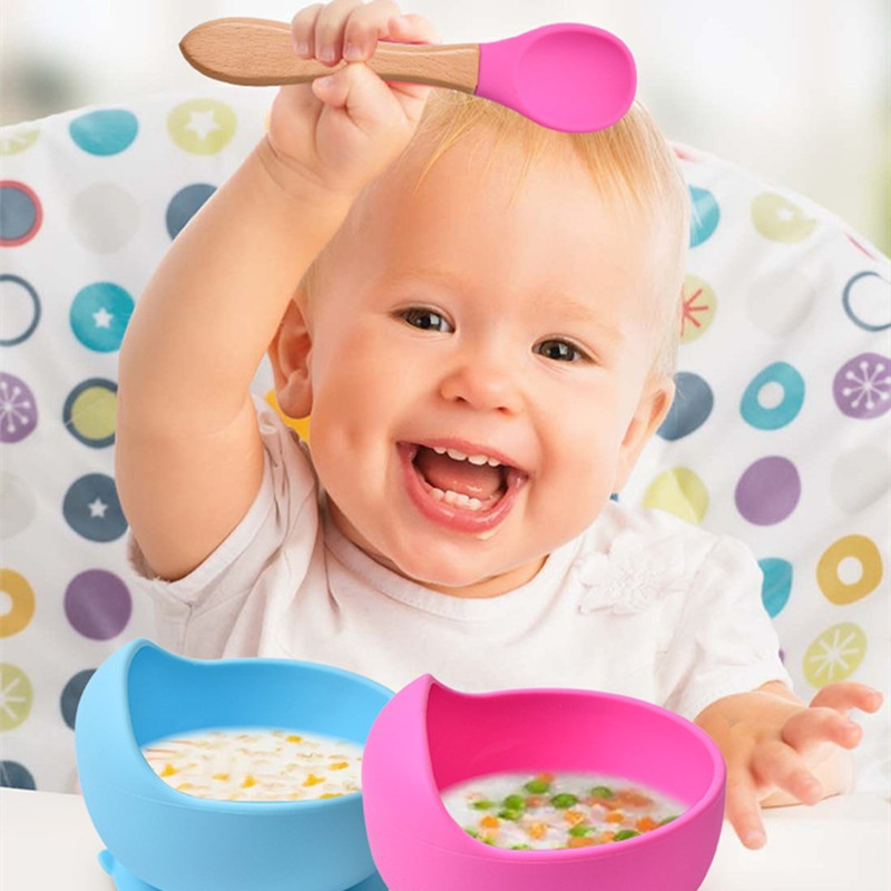 2Pcs/Set Baby Silicone Spoon F - đánh giá và giá Baby Kitchen Food