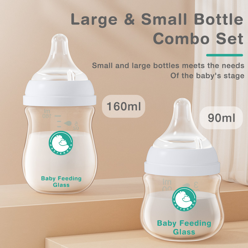 TOP Sale Baby Bottles Newborn  - đánh giá và giá Baby Food Containers Glass