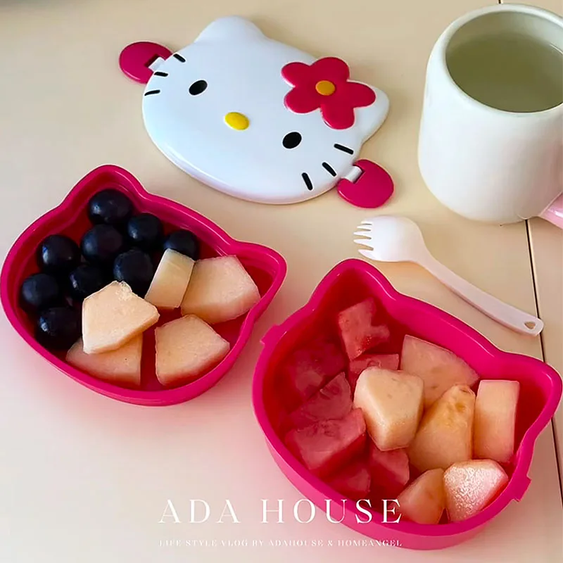 Cute Hello Kitty Shaped Lunch  - đánh giá và giá Baby Food Containers Glass