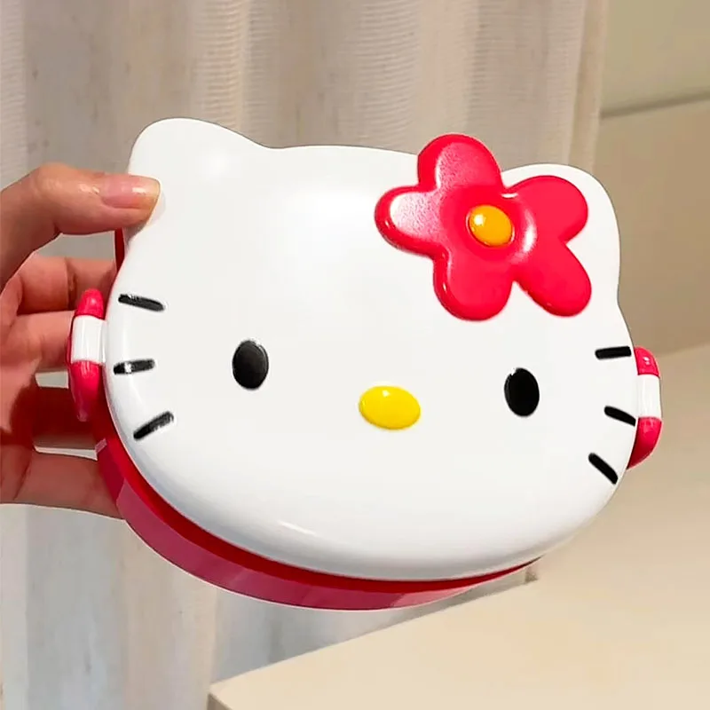 Cute Hello Kitty Shaped Lunch  - đánh giá và giá Baby Food Containers Glass