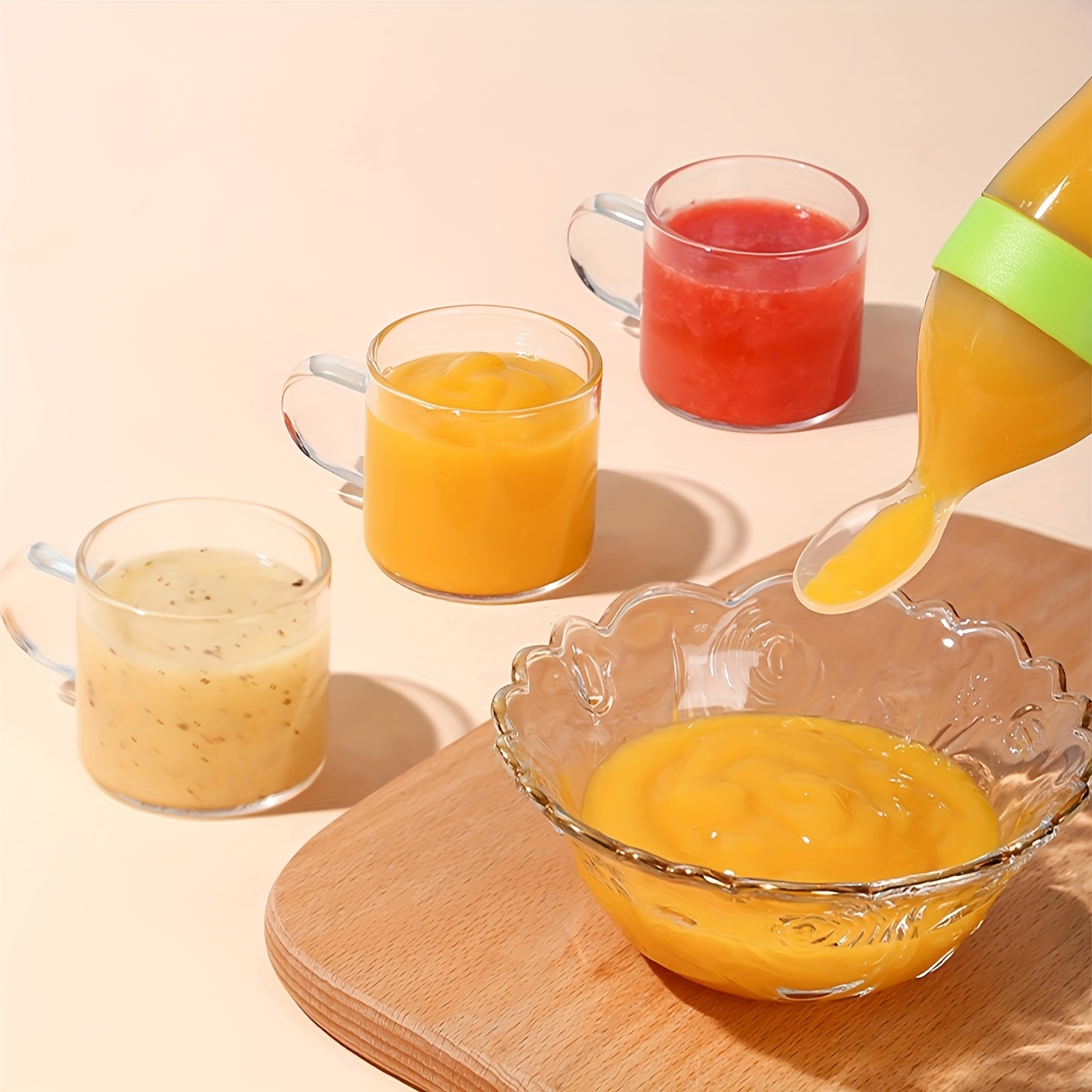 9pcs Feeding Cutlery:1 Silicon - đánh giá và giá Baby Kitchen Food