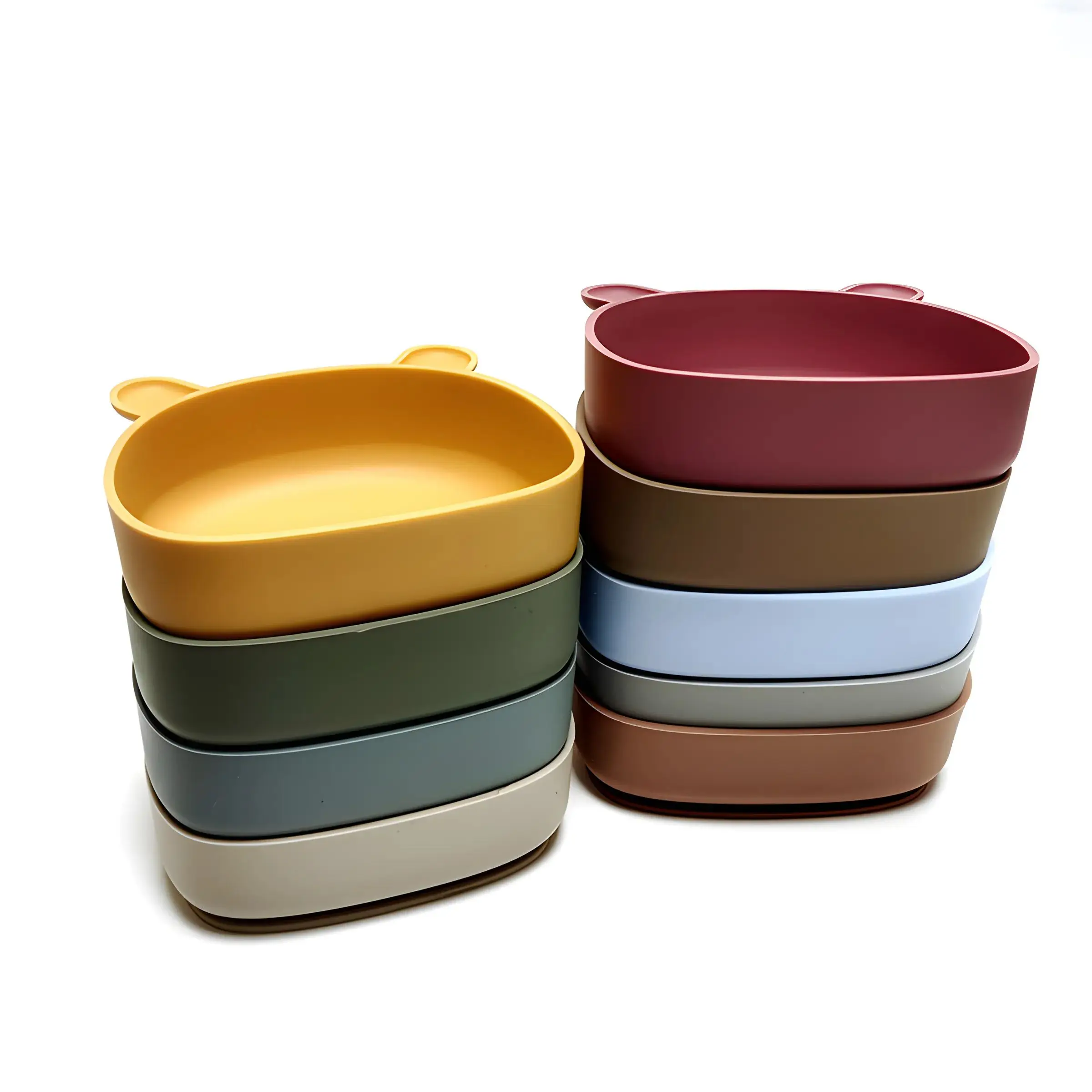 Children's silicone dinner pla - đánh giá và giá Baby Food Tracker