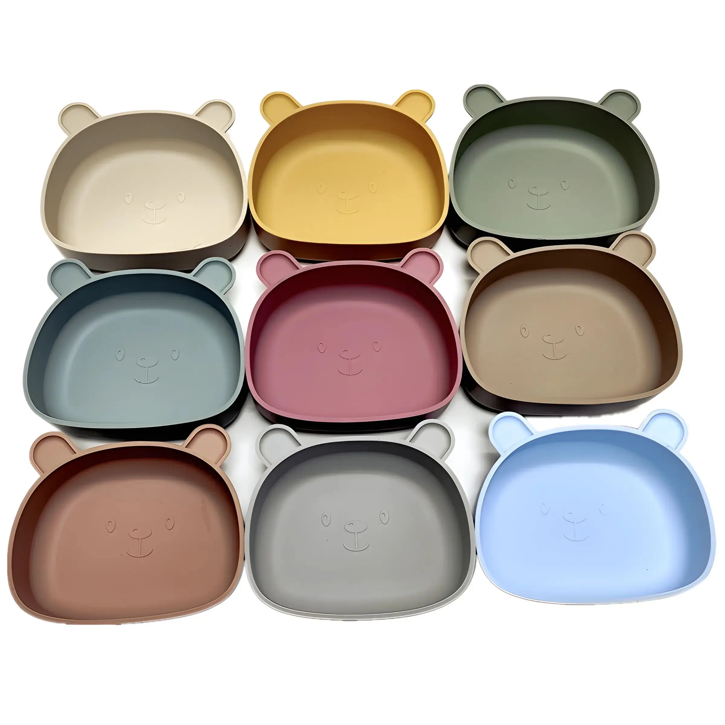 Children's silicone dinner pla - đánh giá và giá Baby Food Tracker