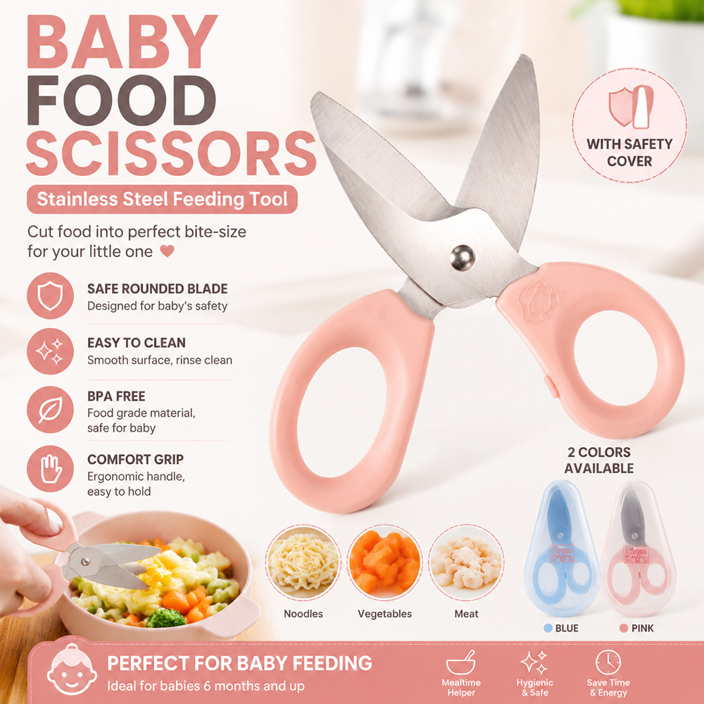 Baby Food Scissors Stainless S - đánh giá và giá Baby Kitchen Food