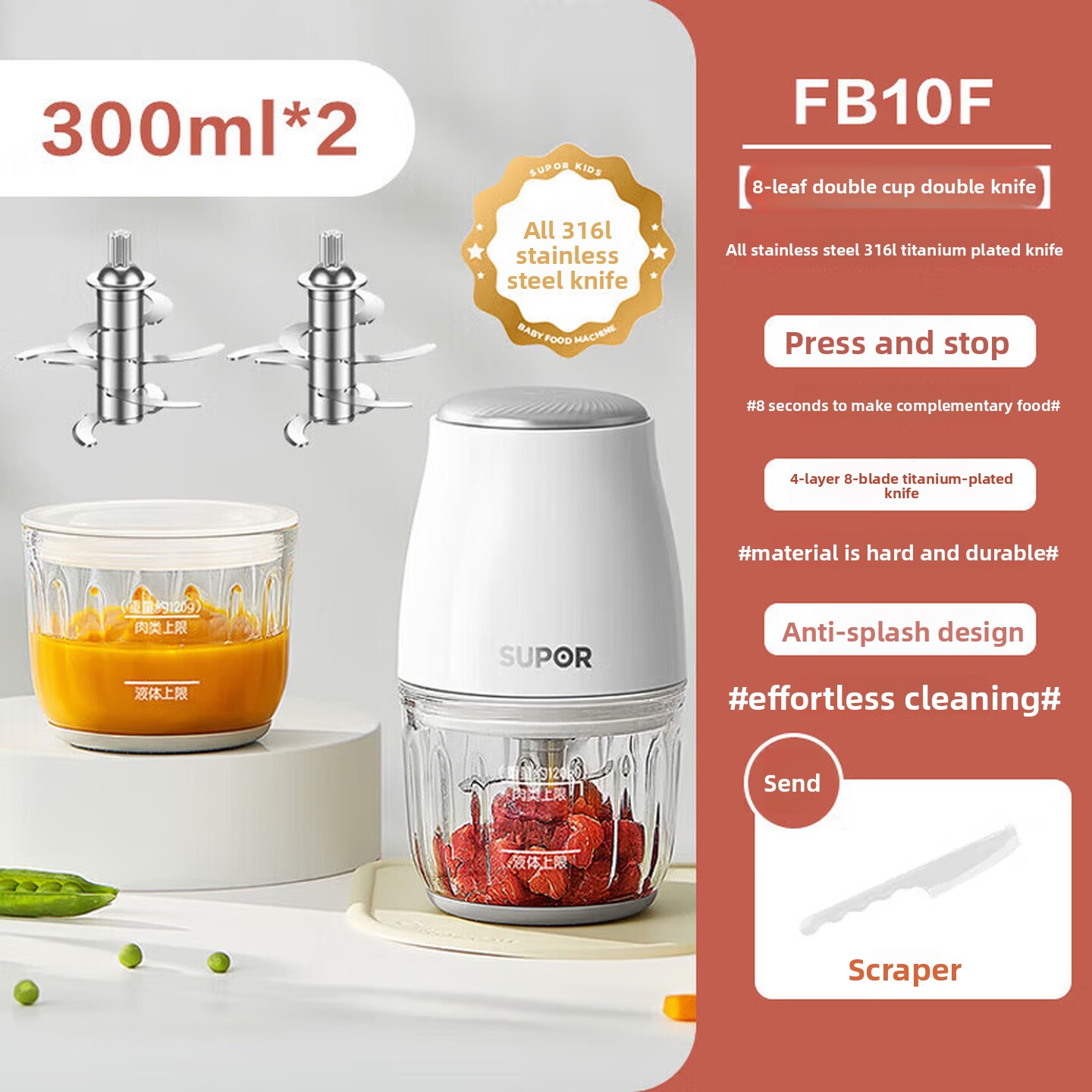 Baby Food Maker 316L Stainless - đánh giá và giá Baby Kitchen Food