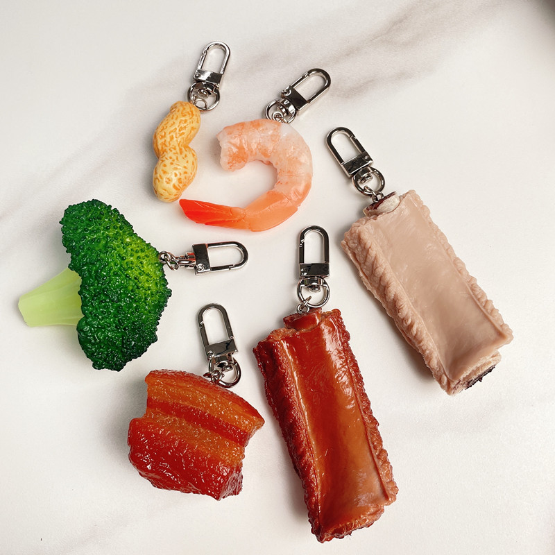 Simulation Food Keychain Brais - đánh giá và giá Baby Food Shrimp